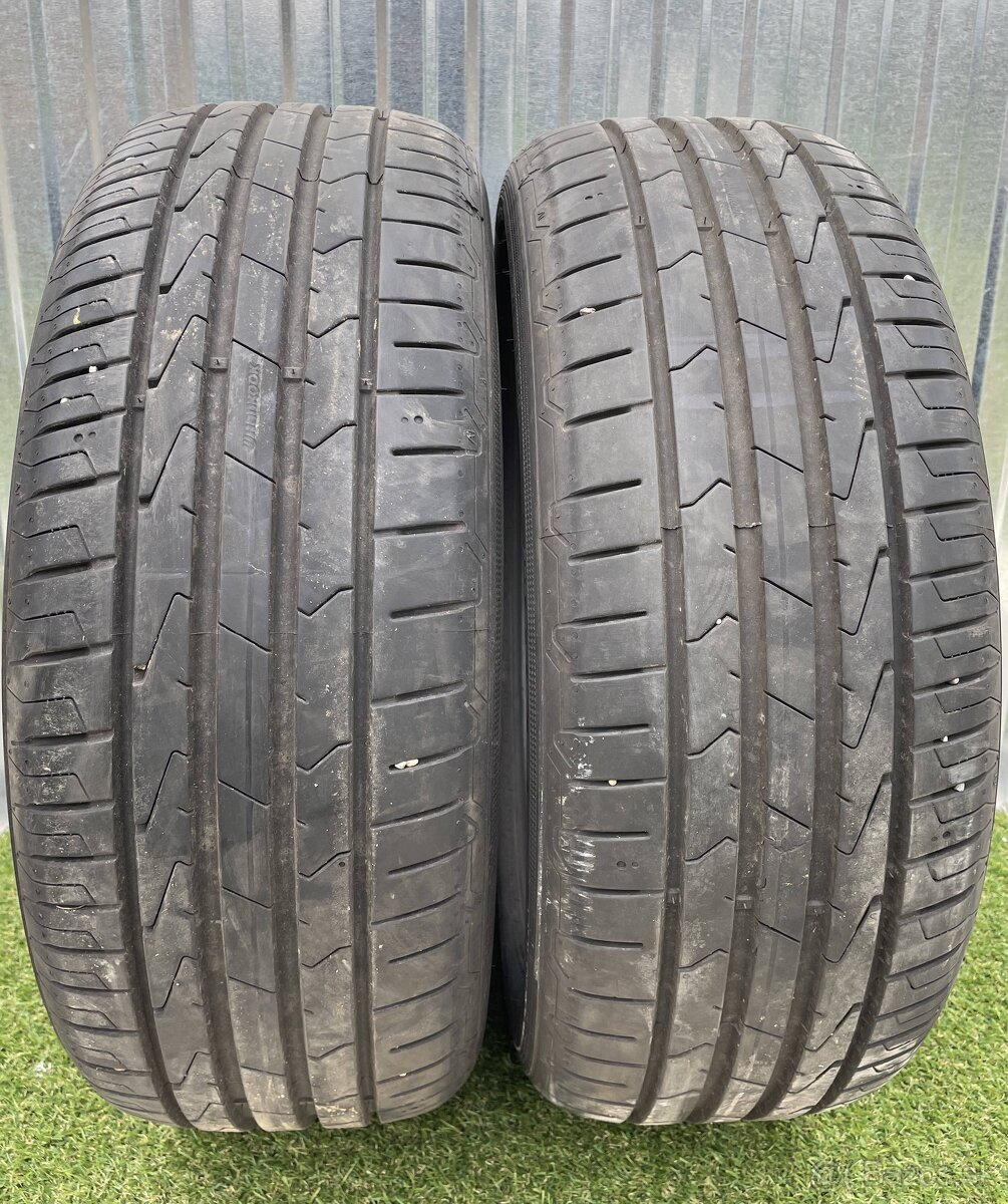 2ks Letné pneumatiky Hankook 205/55 R17