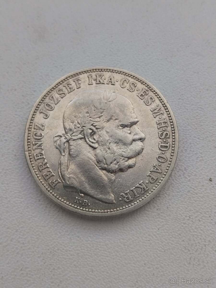 Mince 5 koruny F.J.