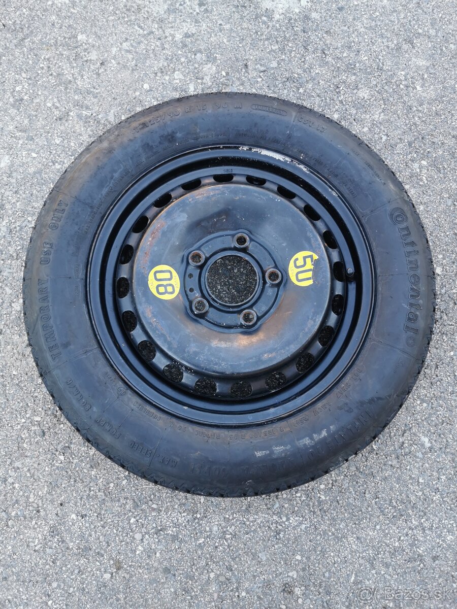Rezervne koleso 5x120 r15 bmw