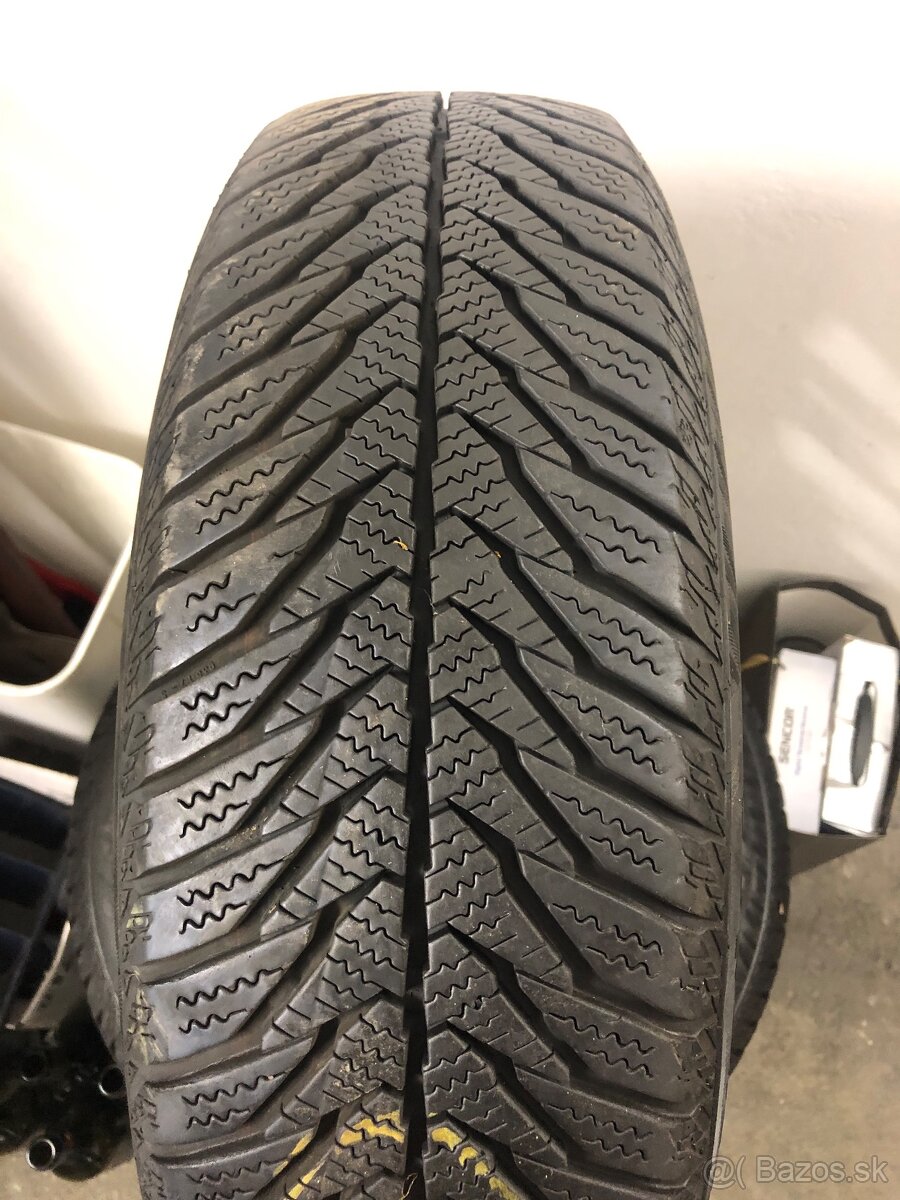 Predám disky+zimné pneumatiky 165/70R14