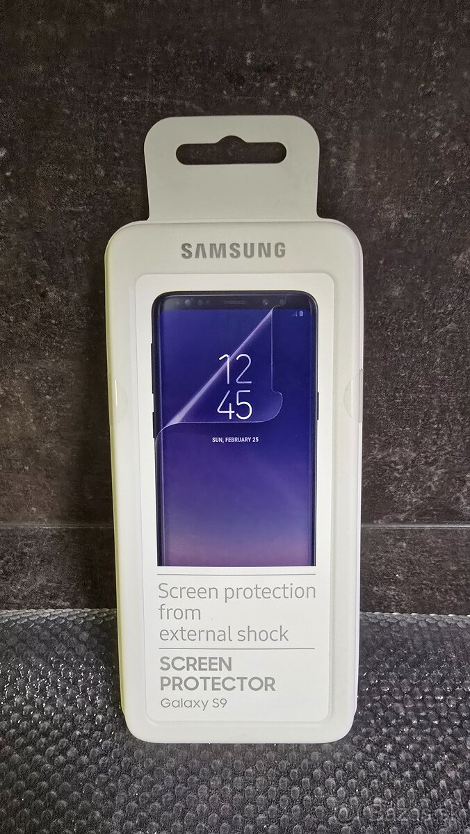 Originalna ochranna folia Samsung Galaxy S9 ET-FG960CTEGww