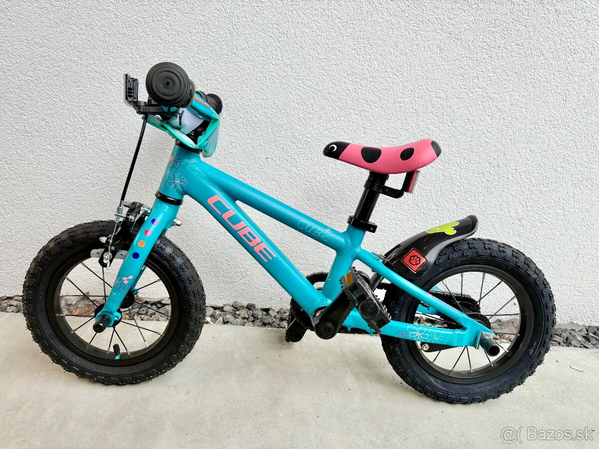 detský bicykel CUBE CUBIE 120 BLUE MINT