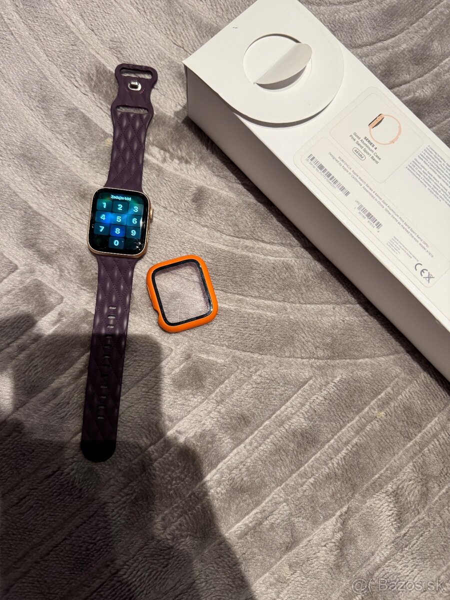 ✅ Apple Watch 4 44mm Gold Komplet ✅