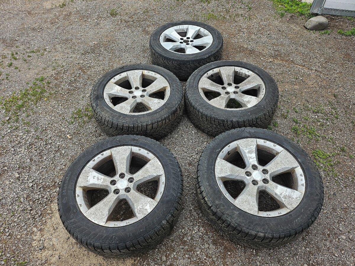 Predám elektróny 5x100 225/55 R17 zimne