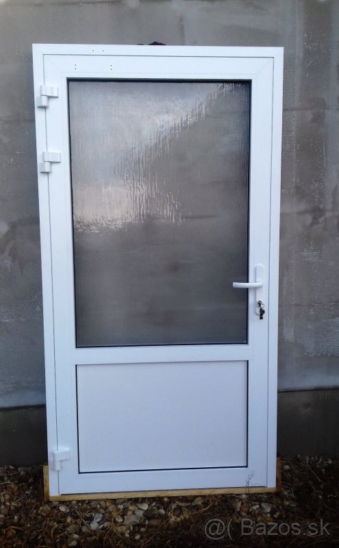 Predám interiérové hliníkové dvere š114 cm v v 214