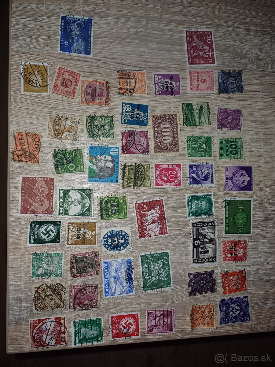 Znamky Nemecko 1937-1945