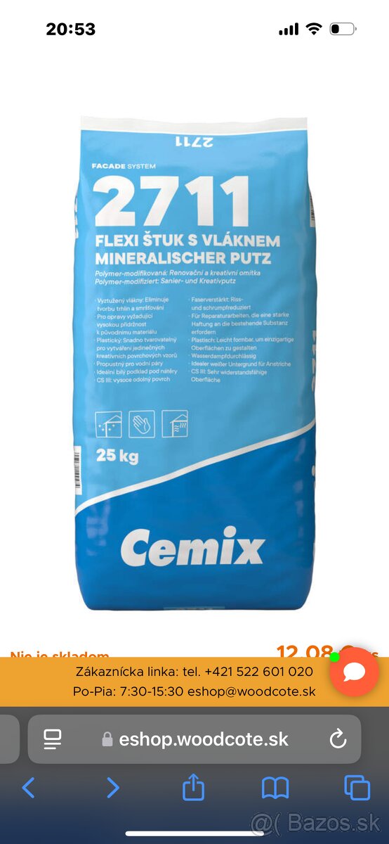 Omietka CEMIX 2711