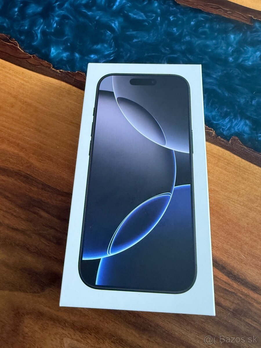 iPhone 16 Pro 256gb Black zabaleny