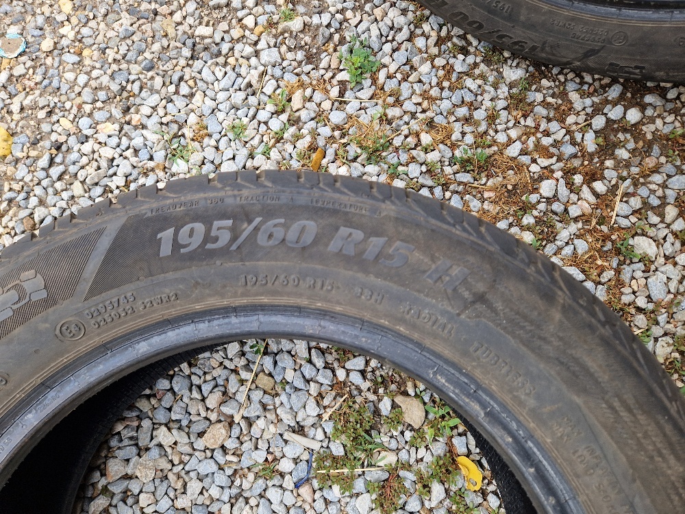 Predám pneumatiky 195/65 R15