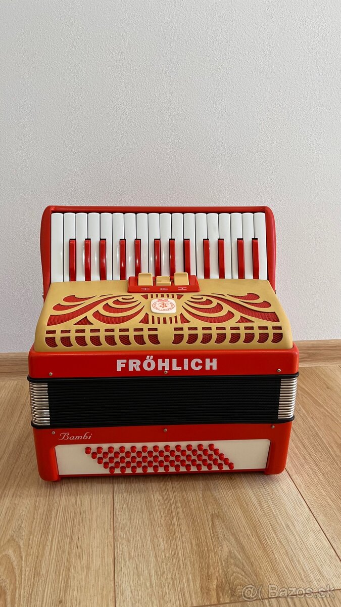 Akordeón 60bas Fröhlich (BA-TN-PU-ZA) zvuková ukážka
