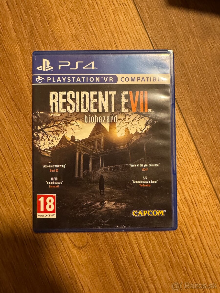 predam resident evil 7 biohazard na ps4