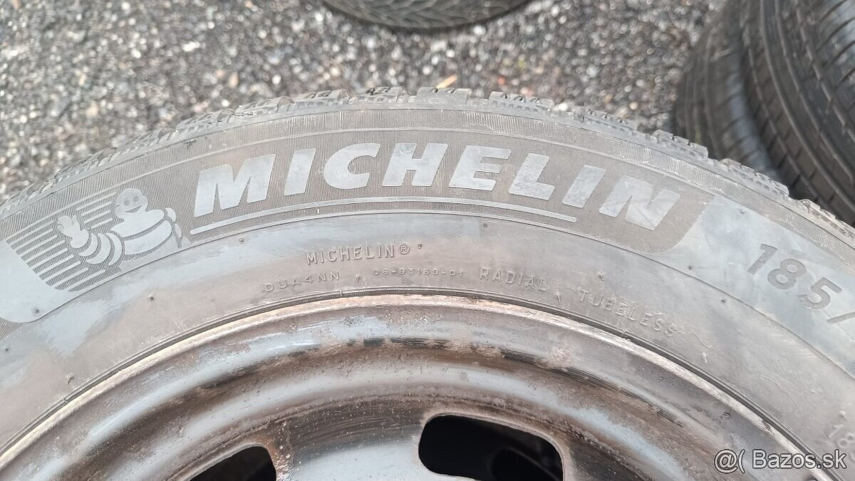 sada plechových diskov citroen peugeot s pneu 185/65 R15 88H
