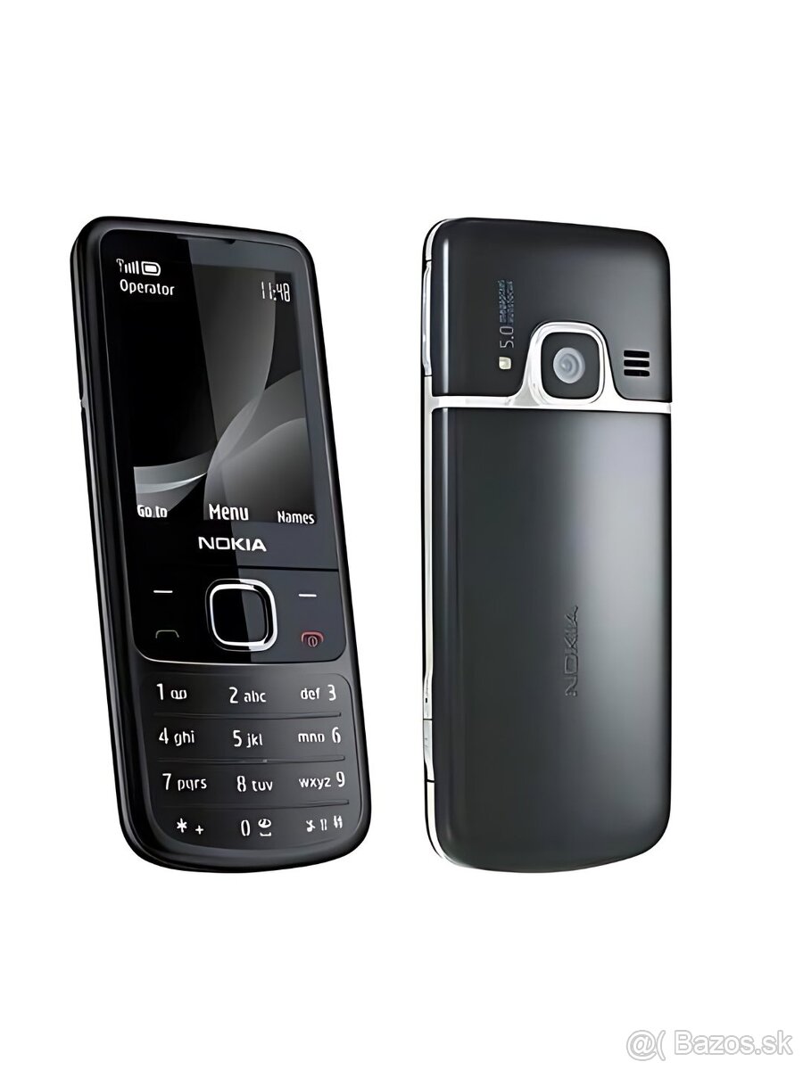 Predám Prémiový mobil Nokia 6700 classic black