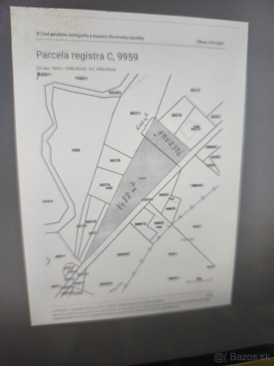 Predaj pozemku vo Veľkom Rovnom