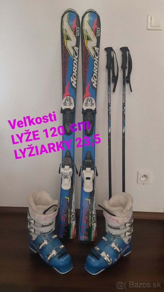 Detské lyže 120
