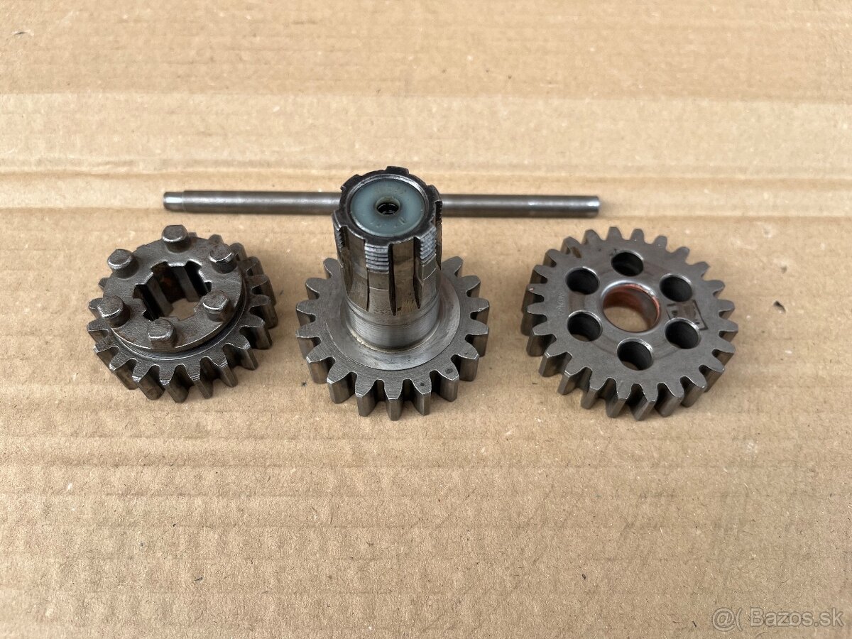 Diely prevodovky, Jawa 250 aj 350