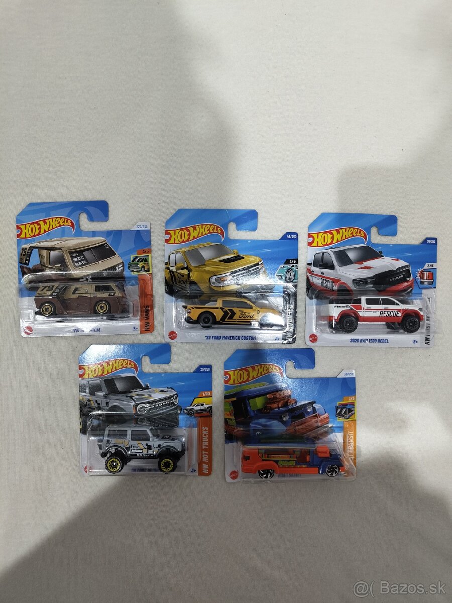 Hot Wheels Zmiešaná Kolekcia 1