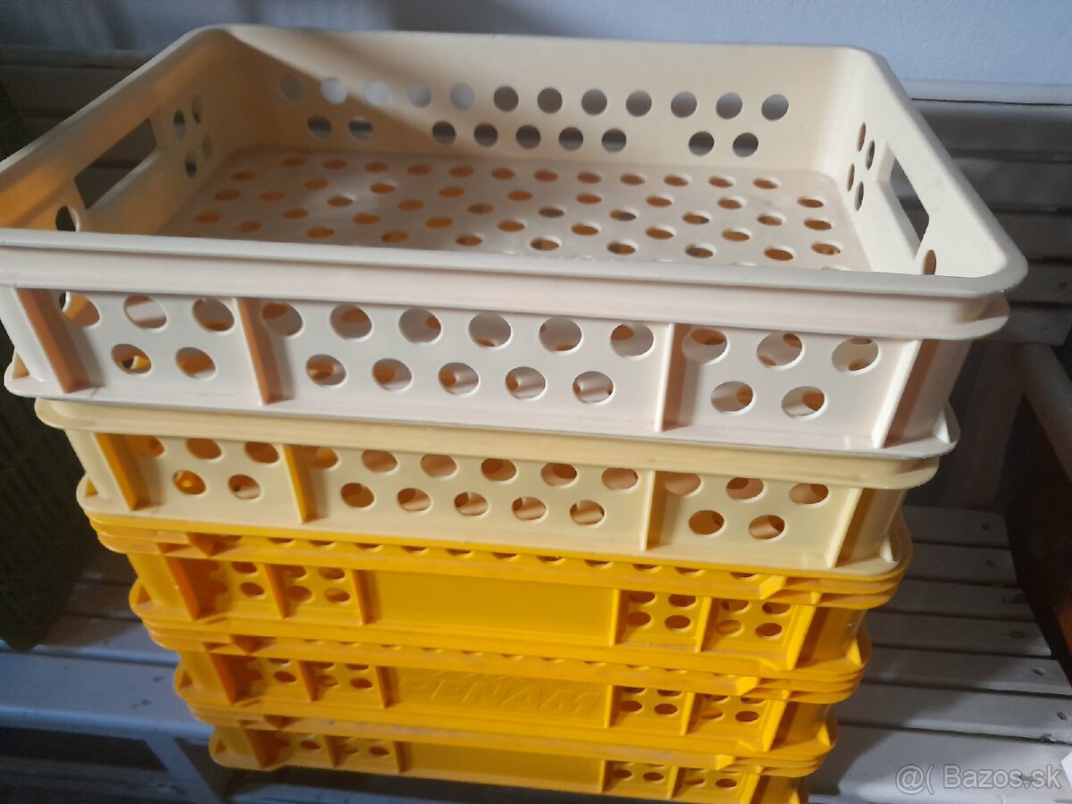 Prepravky potravinové nizke 1ks 2eurá