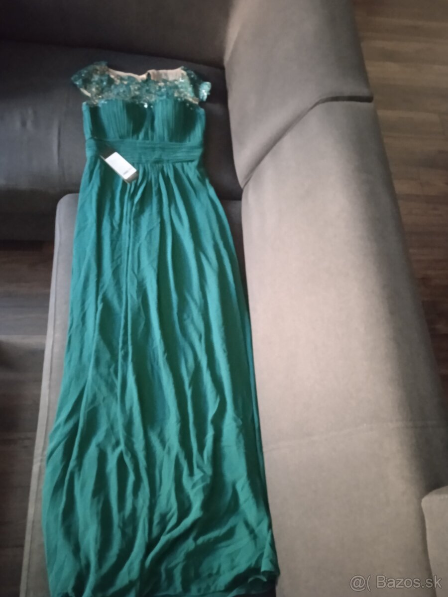 Spoločenské šaty veľ.38 ( NOVÉ )