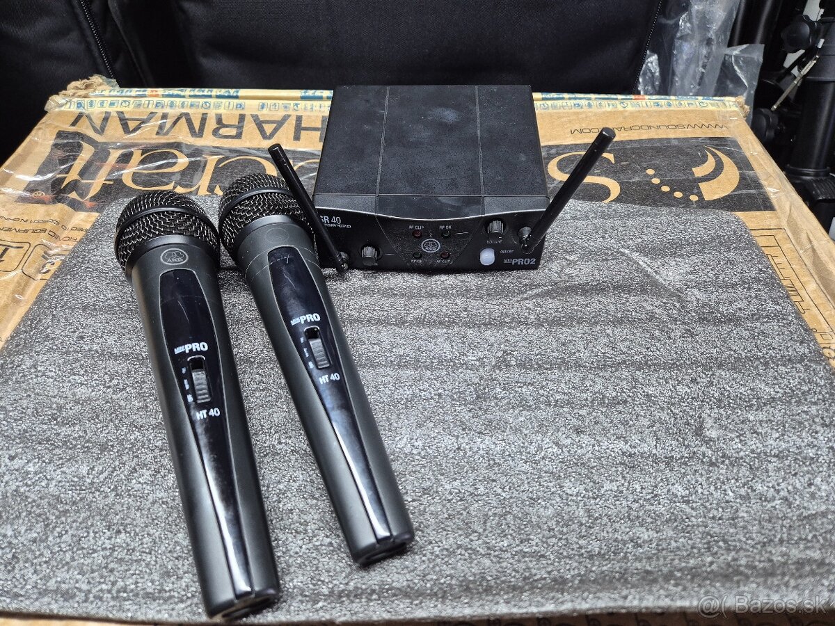 AKG WMS40 Mini Dual Vocal Bezdrôtový set