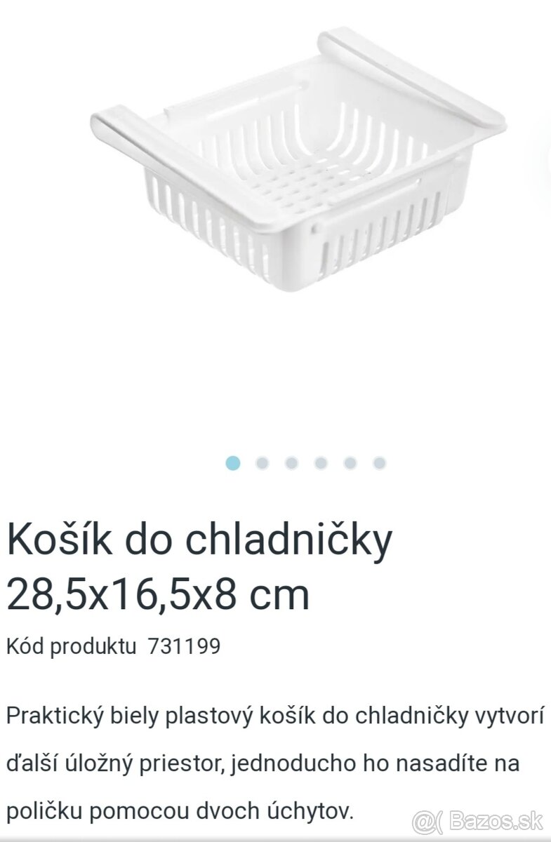 Organizer do chladnicky