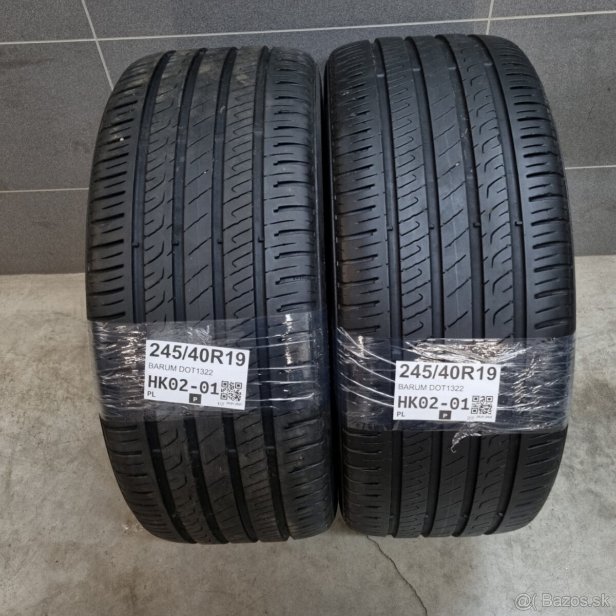 Letné pneumatiky 245/40 R19 BARUM
