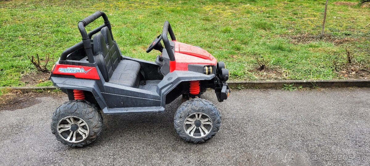 Predám detské 2.miestne el.autíčko na opravu.