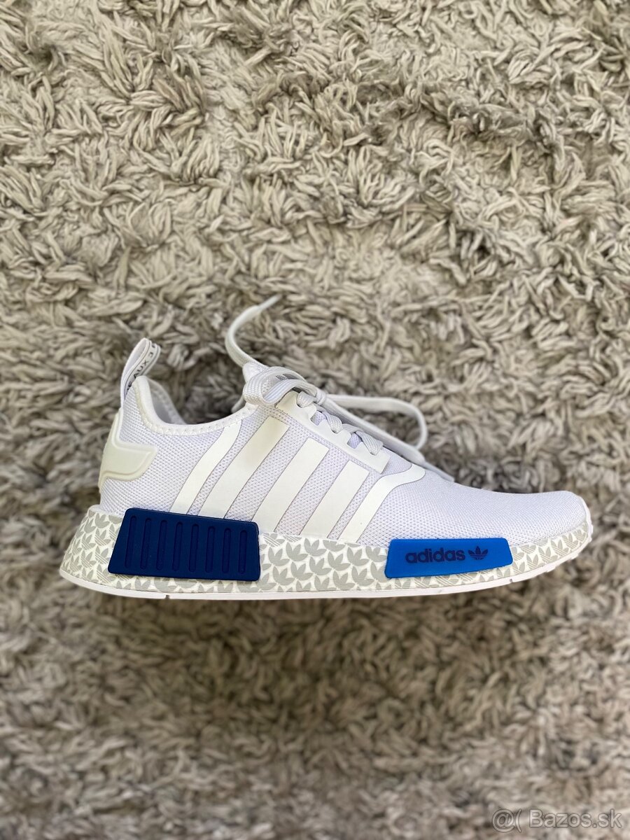 Adidas NMD R1 White Blue