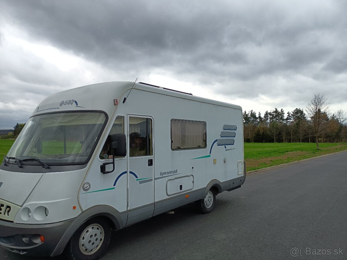 Obytný automobil Hymer B544,2xklima,6mist
