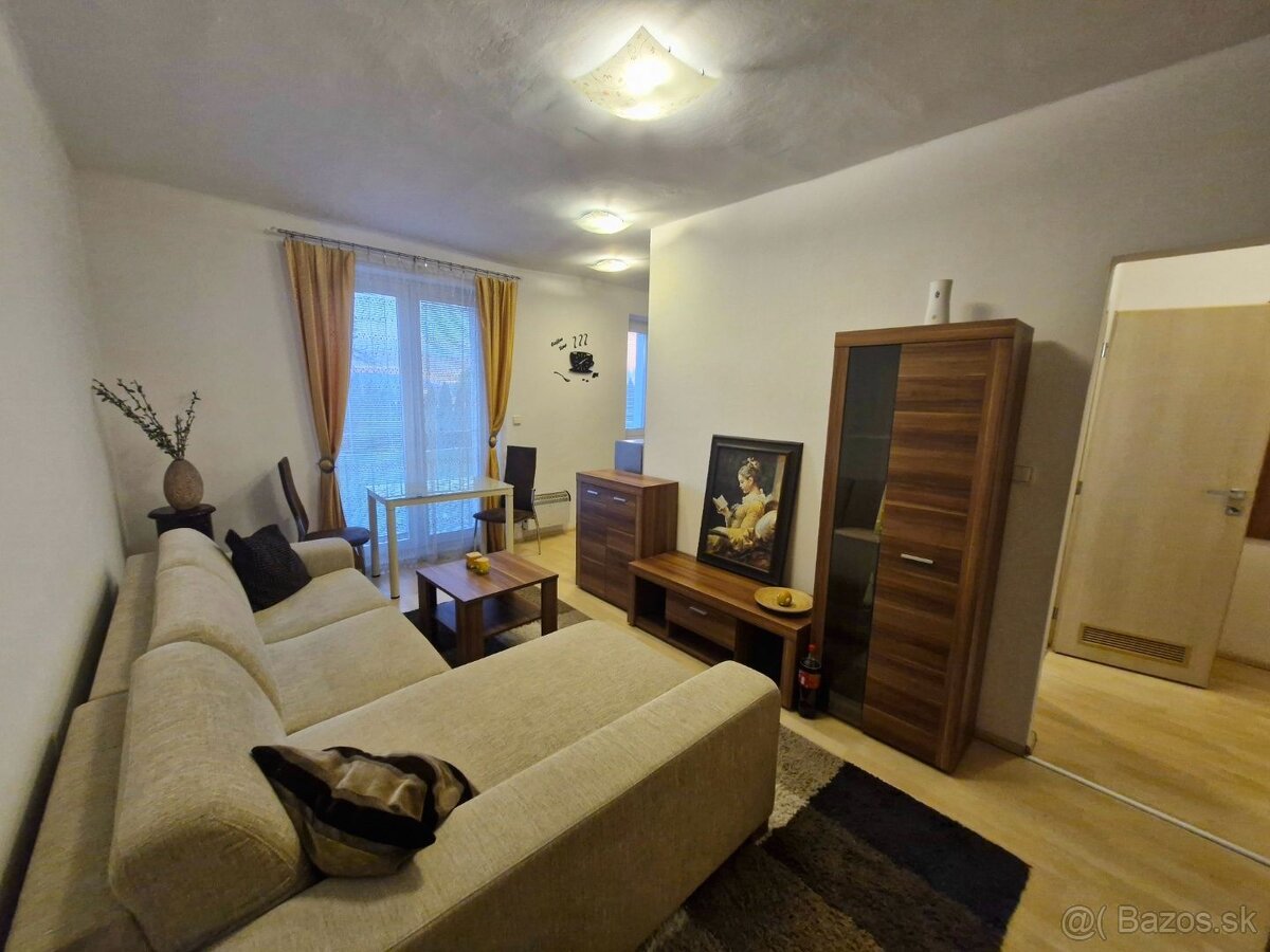 Prenájom pekný, šikovný 1-izbový byt + parkovacie miesto, Pi