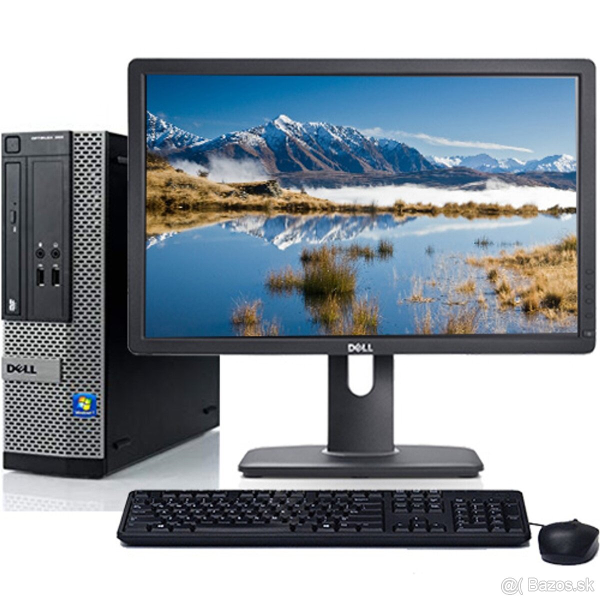 DELL OptiPlex (16GB RAM + SSD) s monitorom
