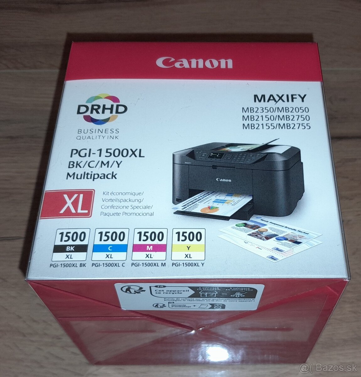 Genuine Canon inks PGI-1500XL Multipack toner