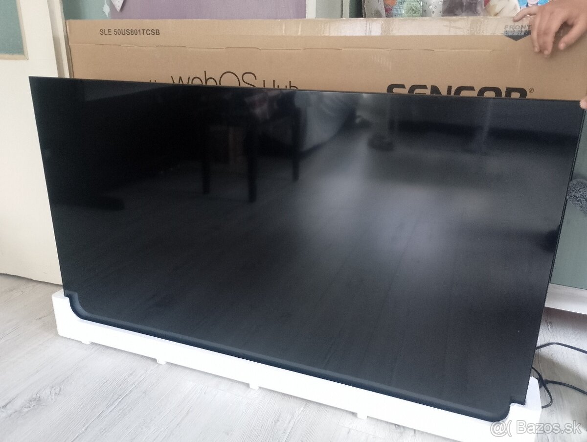 televízor: Sencor SLE 50US801TCSB 50" SMART UHD