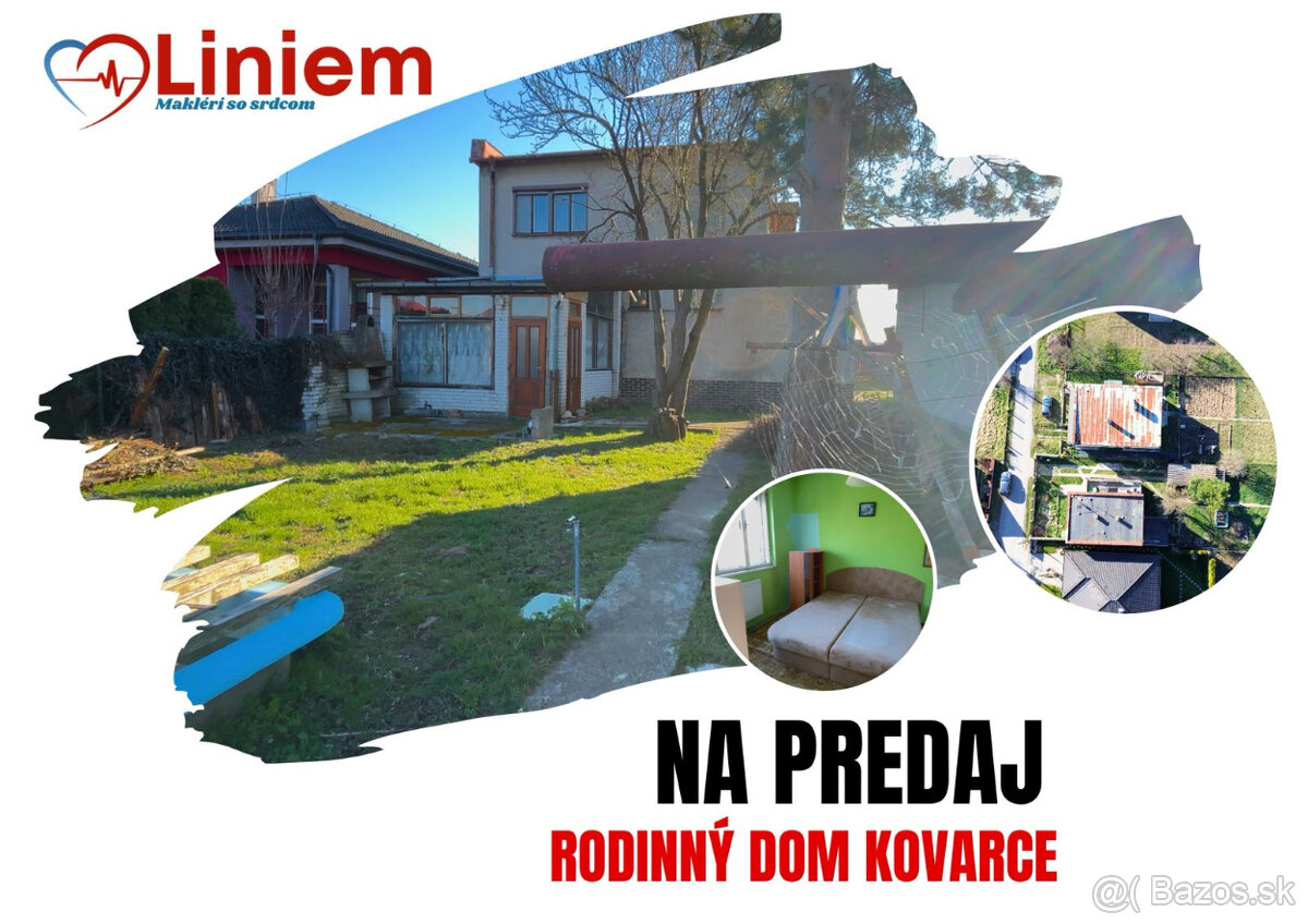 🏡 Ponúkame na predaj dom v obci Kovarce, Štúrová 201