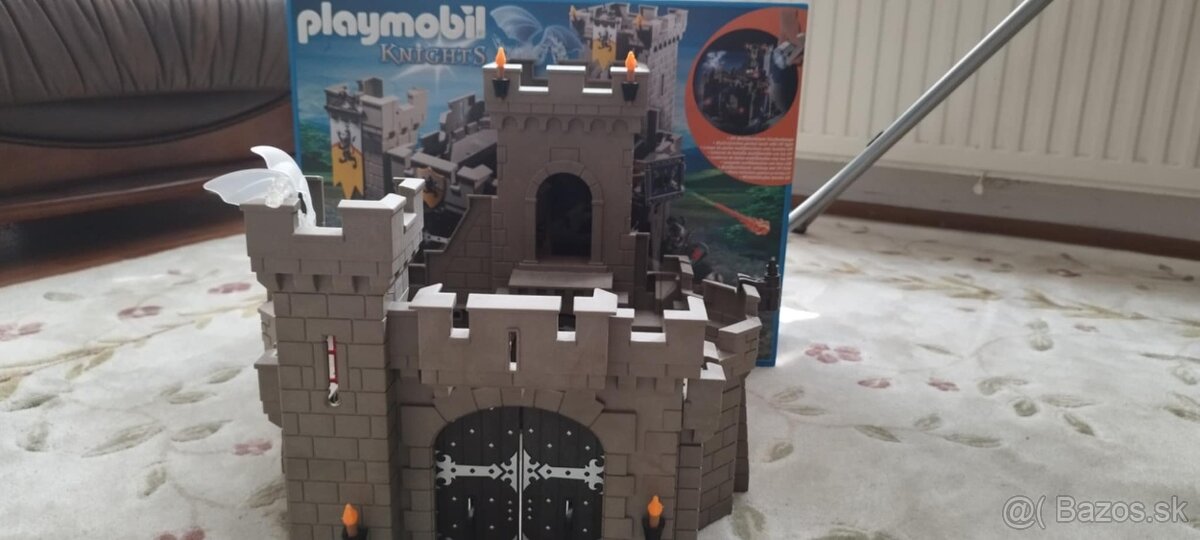 Playmobil 9240- pevnosť Levích rytierov s UV baterkou