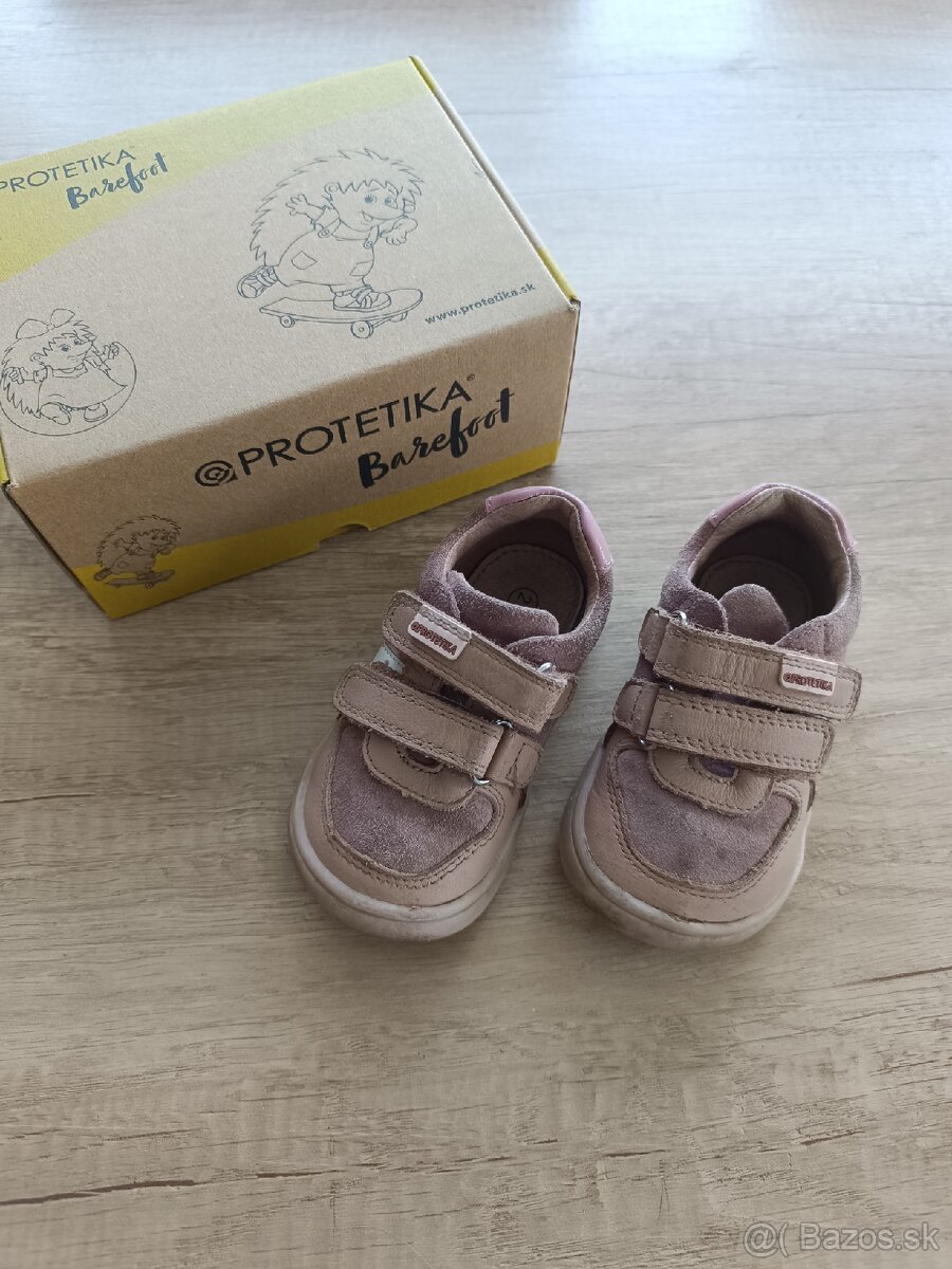 Barefoot dievčenské celoročne topánky