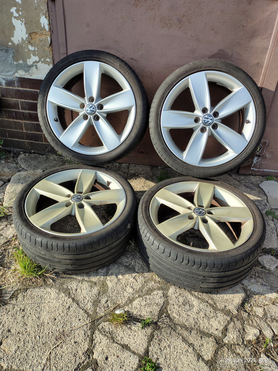 Elektrony orig. VW 5x100 R17 BOAVISTA