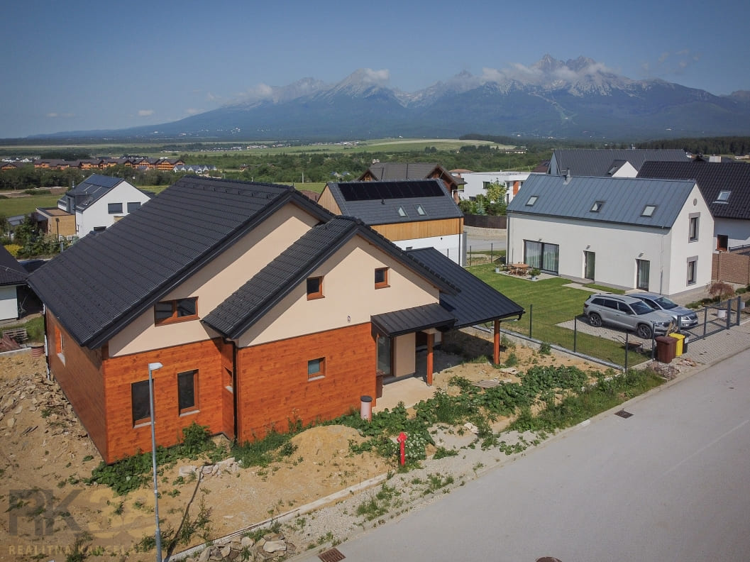 Novostavba rodinného domu v krásnej lokalite pod Tatrami
