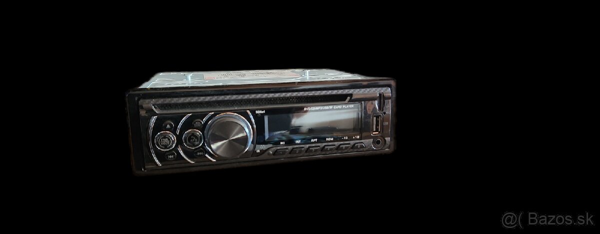 1 din auto radio s podorou prehravania DWD CD USB