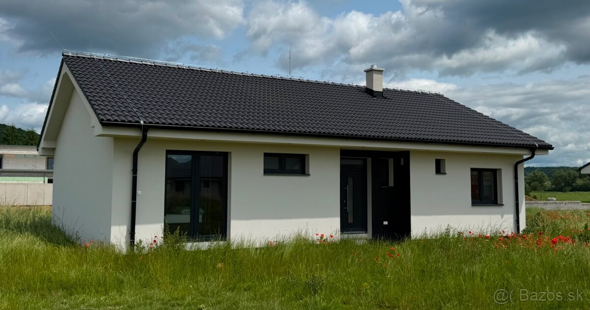 Na predaj novostavba 4 izboveho rod. domu v Borčiciach