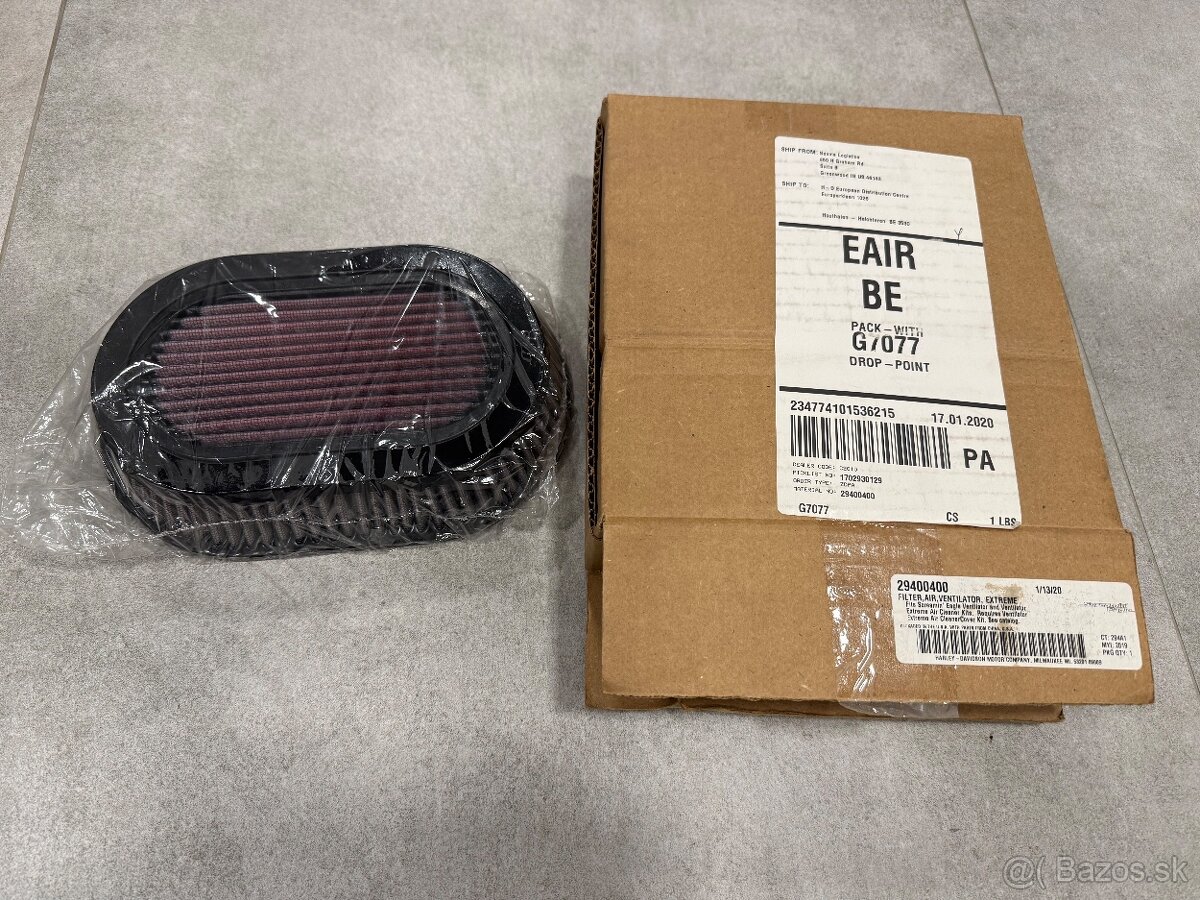 Harley Davidson - vzduvhovy filter