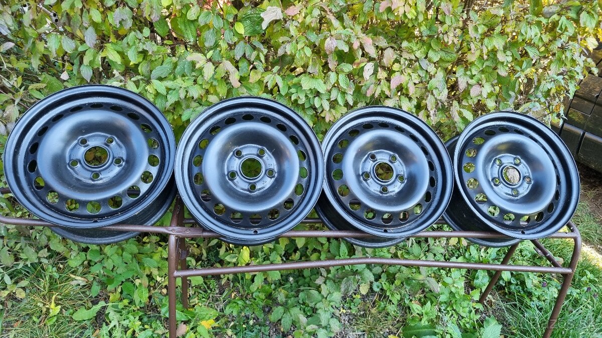 Plechove disky r15 5x112 SKODA,VW,AUDI,SEAT