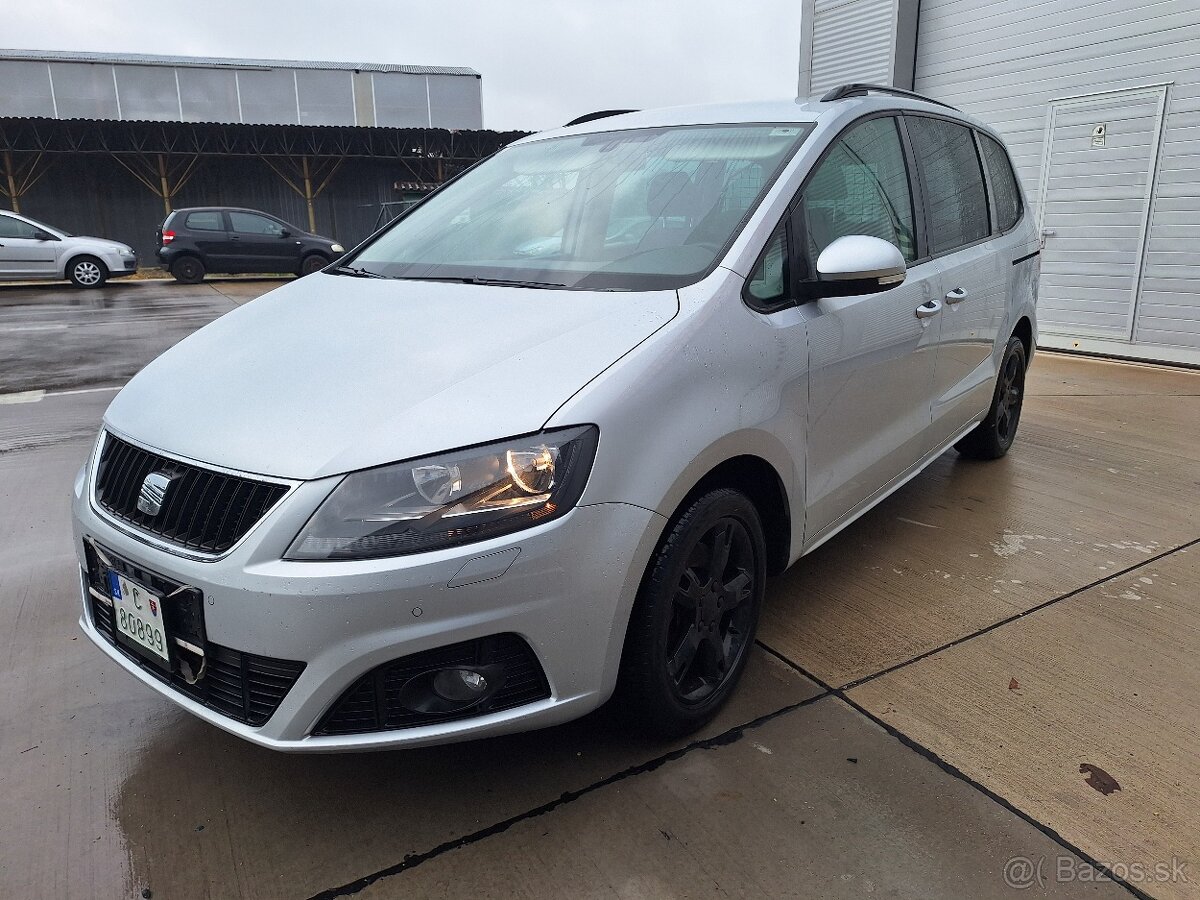 SEAT ALHAMBRA 2,0TDI 4MOTION 4X4 MANUÁL ROK 2012