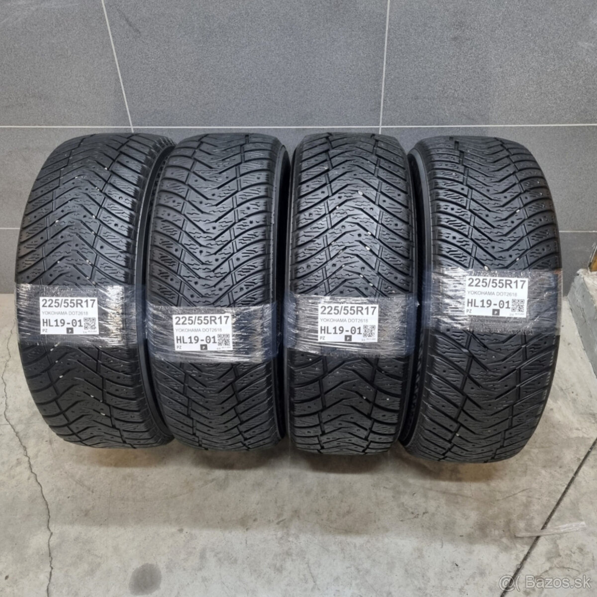 Zimné pneumatiky 225/55 R17 YOKOHAMA