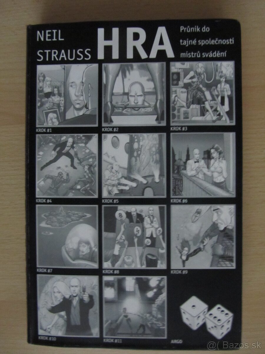 Neil Strauss Hra-kultovní kniha-Bible pickupera vzácná...