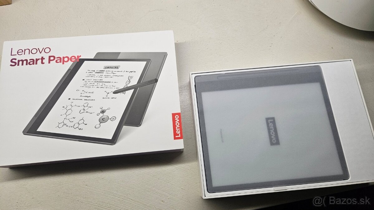 Lenovo Smart Paper - čítačka kníh, kreslenie, písanie