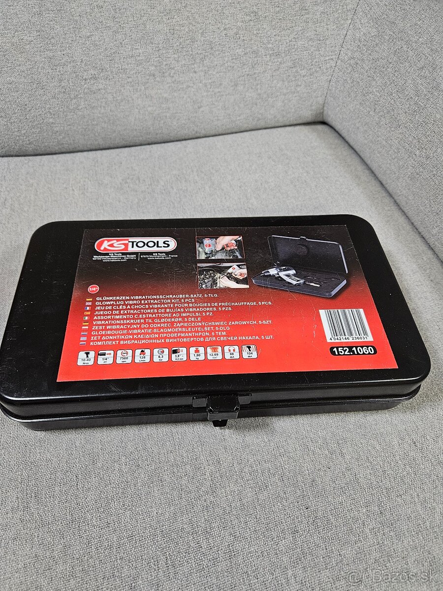 KS Tools 152.1060 – nová súprava pneumatického skrutkovača