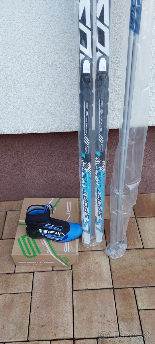 Nový bežkársky set ENERGY bežky, viazanie, topánky, palice