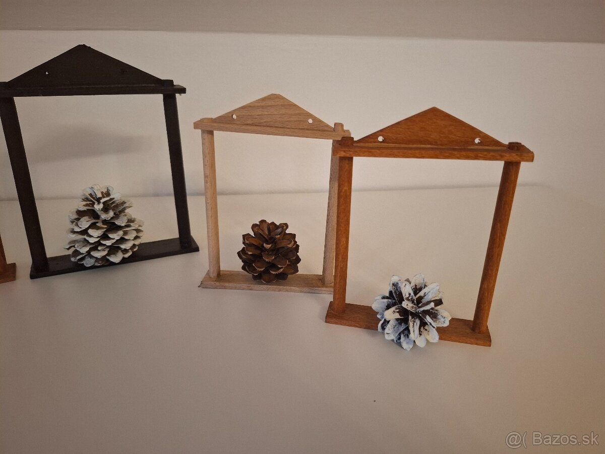 Bukove ramiky ako dekoracia mensie