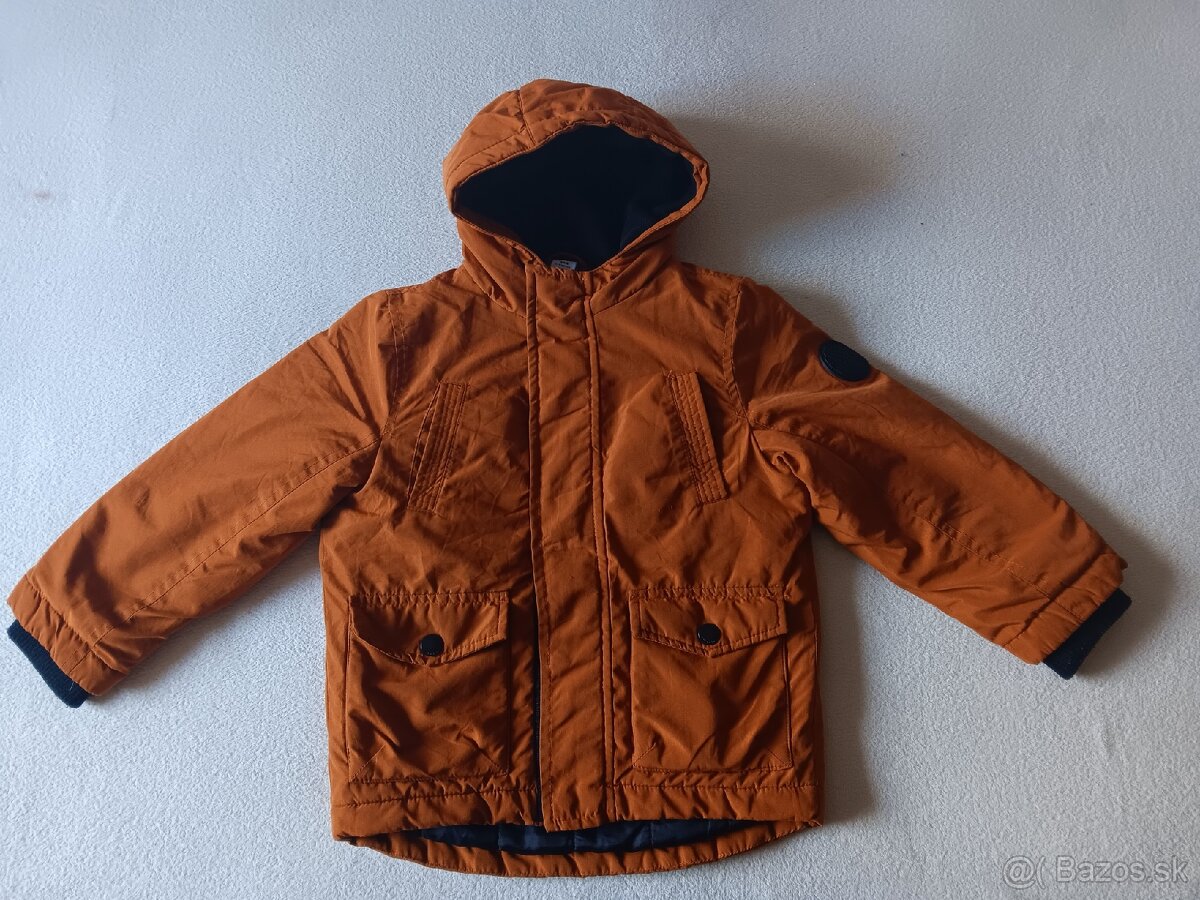 Zimná bunda chlapec veľ. 104